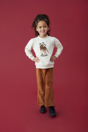 Jubel flare broek rib Color me Panther