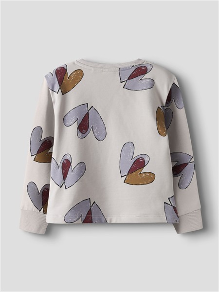 Name It Teart sweater brushed peyote melange