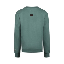No Way Monday sweater loose fit dusty green
