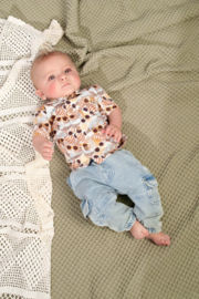 Bess pants jog denim light washed