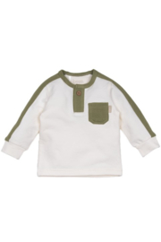Bess shirt pocket offwhite