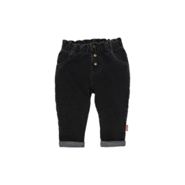 Bess jogjeans paperdag black denim