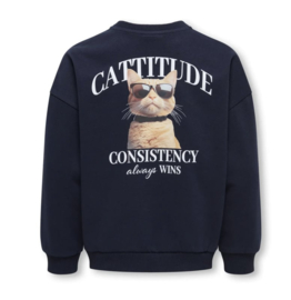 Kids ONLY sweater Bila night sky cattitude