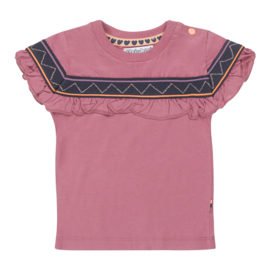 Dirkje t-shirt cassis