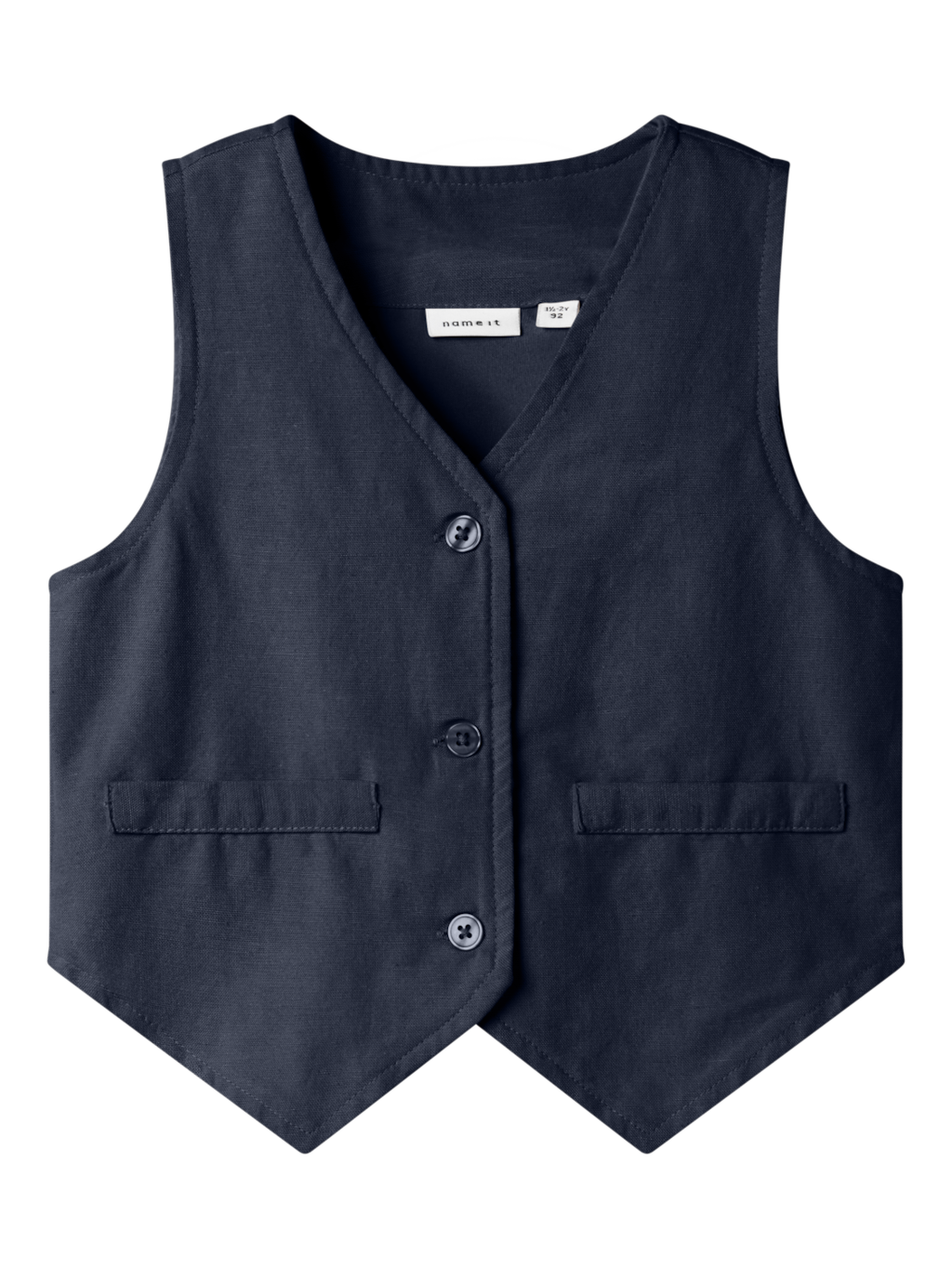 Name It waistcoat gilet Faher dark sapphire