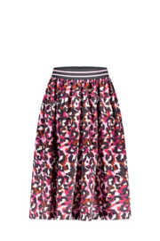 B.nosy girls midi skirt aop leopard