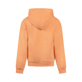 No Way Monday hoodie loosse fit faded orange