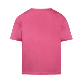 No Way Monday t-shirt loose fit fuchsia
