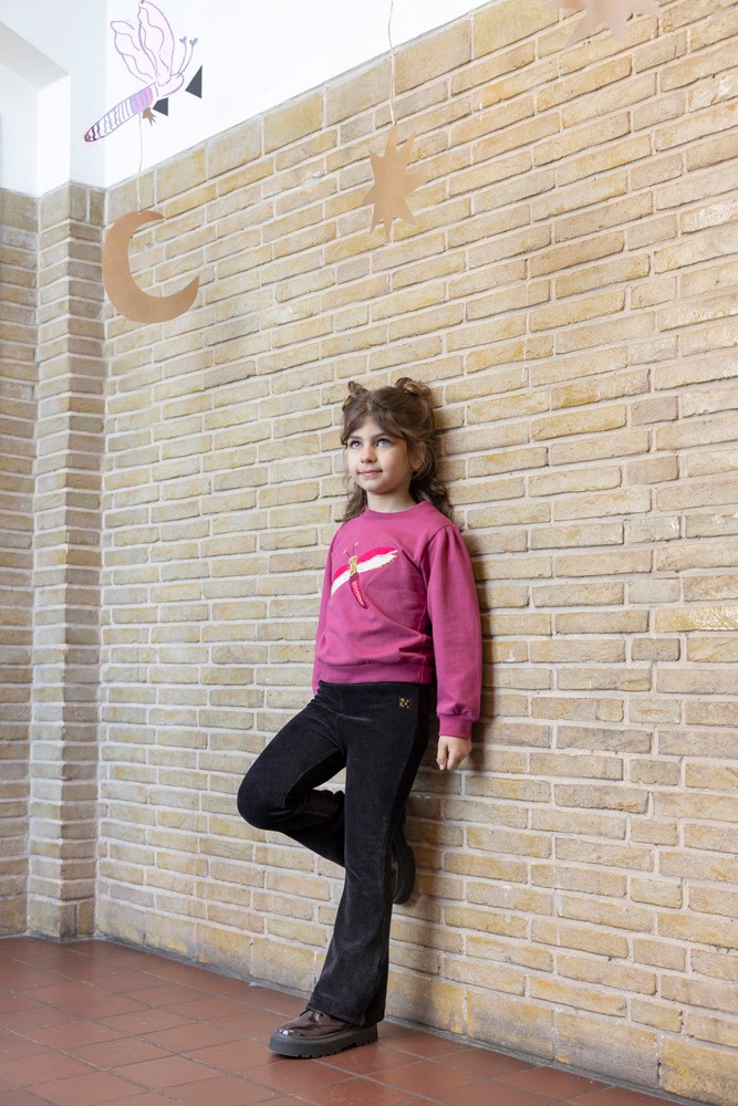 Jubel flare broek rib antra Shine Bright