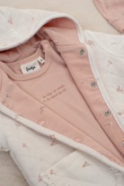 Feetje omkeerbaar jasje aop Delicate Flower