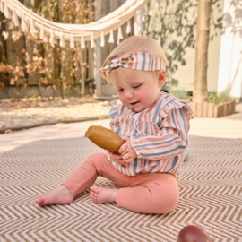 Dirkje 3-delige set blouse, broek,haarband