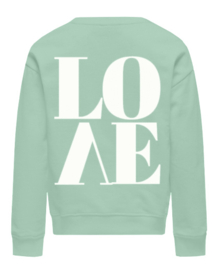 Kids ONLY sweater kogDITTE birds green
