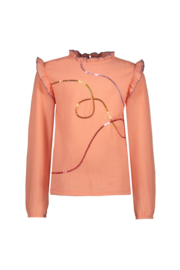 B.nosy X K3 blouse Billie peach