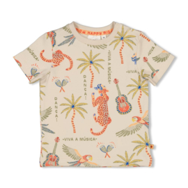 Feetje t-shirt aop Happy Rio