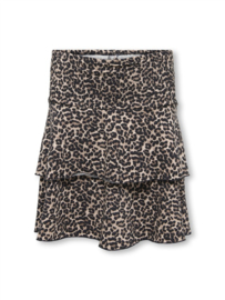 Kids ONLY kogSida skort black leo