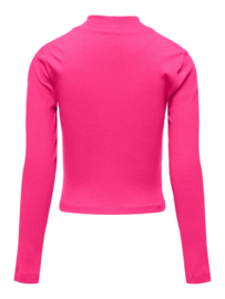 Kids ONLY short top ls kogLinea Fuchsia Purple