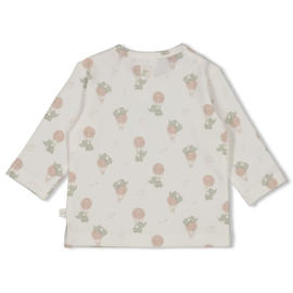 Feetje longsleeve offwhite aop Elephant