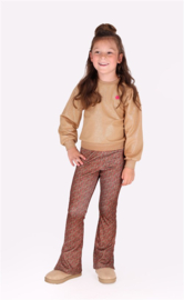 B.nosy girls sweater Sophie cinnamon swirl