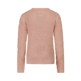 No Way Monday sweater dusty pink