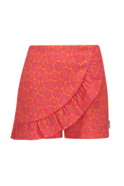B.nosy Pepper Raven printed skort fabulous