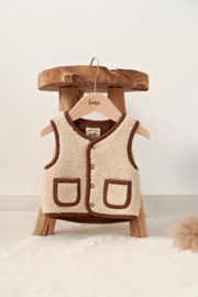 Feetje omkeerbaar teddygilet Tiny Timber Tales