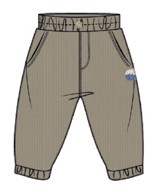 Bess pants Alfons desert sand