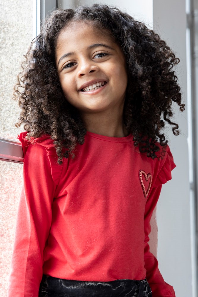Jubel longsleeve rood Queen of Hearts