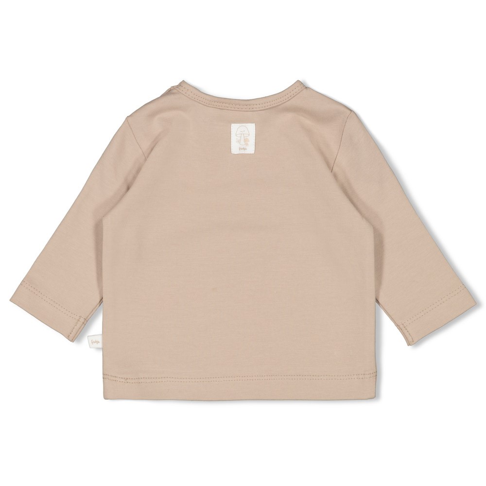 Feetje longsleeve taupe Dear Autumn