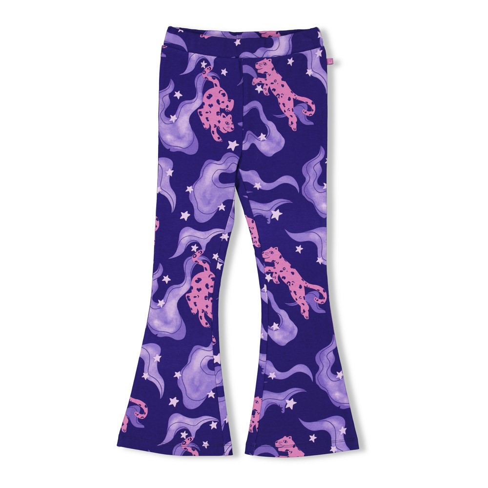 Jubel flared broek aop Wild Soul