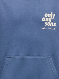 Only & Sons Hudson hoody Vintage indigo Industries