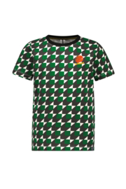 B.nosy boys Timmy printed t-shirt blocks