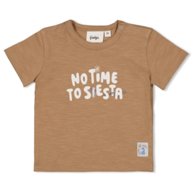 Feetje t-shirt camel Siesta