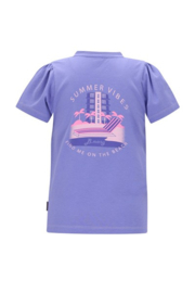 B.nosy girls t-shirt Tammy deep periwinkle
