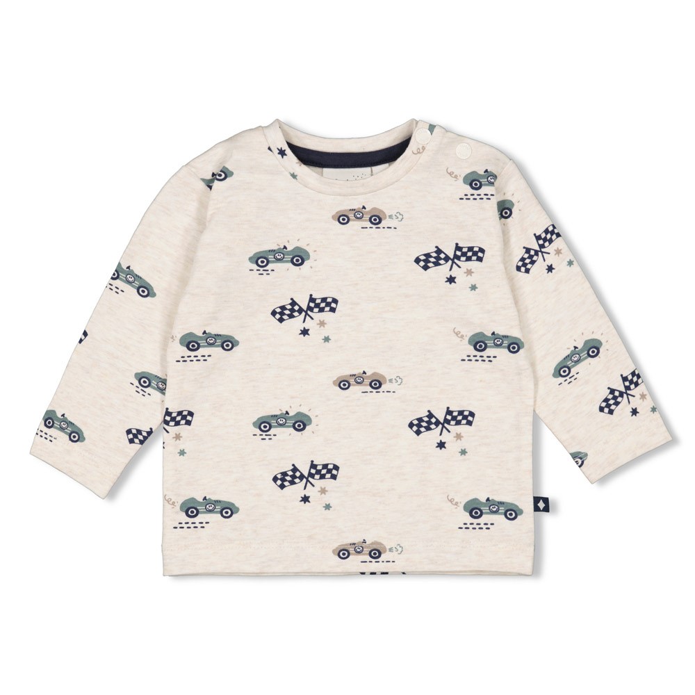 Feetje longsleeve aop Let's go!