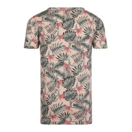 No Way Monday t-shirt faded peach
