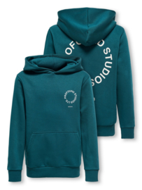 Only & Sons Connor hoody Dark Sea
