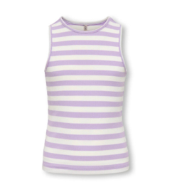 Kids ONLY tank top kogKENYA lilac breeze/cloud dancer