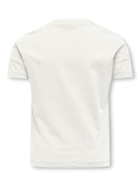 Kids ONLY t-shirt kogEmma offwhite