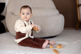 Dirkje waistcoat brown