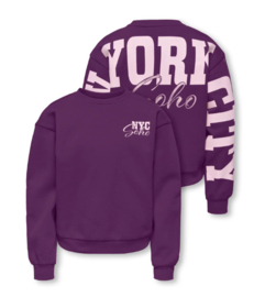 Kids ONLY sweater Malene Grape royal