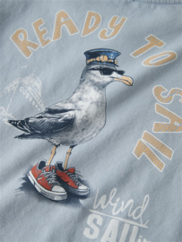 Name It Flokan regular top blue fog