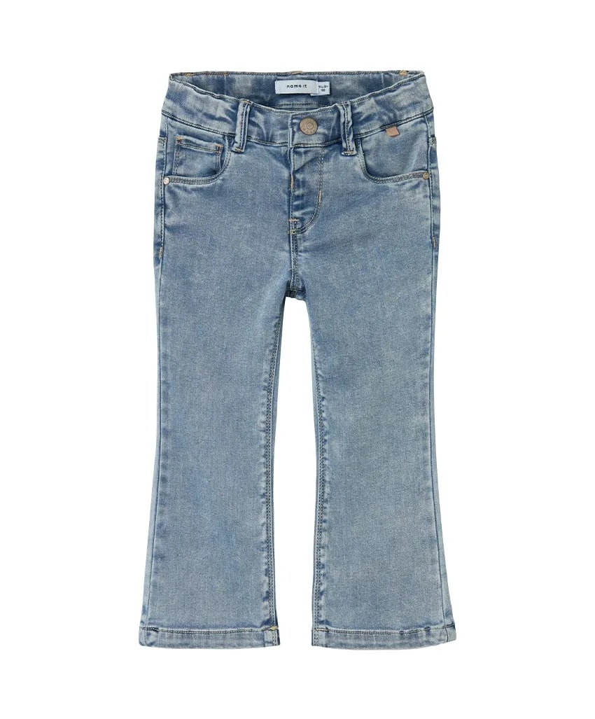 Name It Salli bootcut jeans light blue bleached