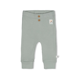 Feetje broek rib zeegroen Penguin Cuddles