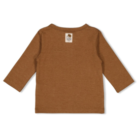 Feetje longsleeve bruin Best Friends