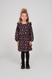 Jubel jurk aop antraciet Moon Flowers