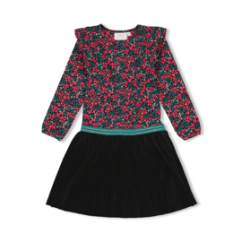 Jubel jurk aop plissé Girls Club