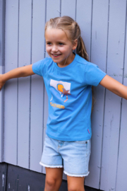 Tygo & Vito girls t-shirt Teddy soft blue