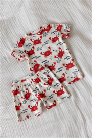 Feetje premium rib pyjama shortama Cooper Crap