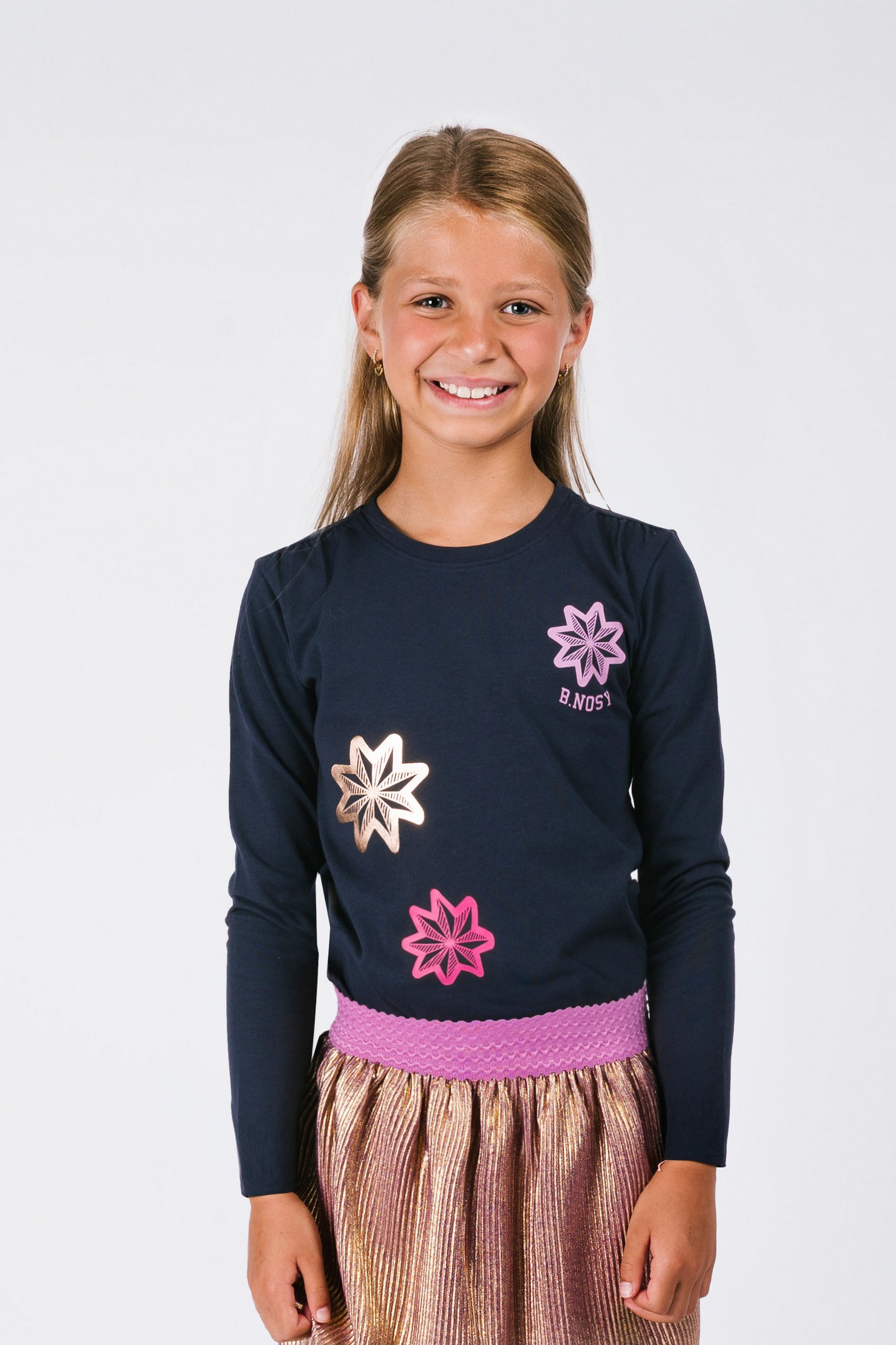 B.nosy girls Tiara longsleeve navy