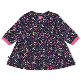 Feetje jurk aop  Midnight Flowers